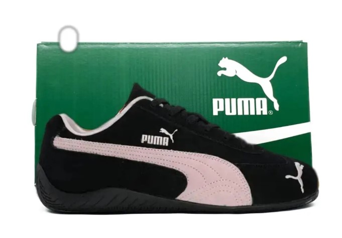 Puma Speedcat OG Suede Black Pink #2