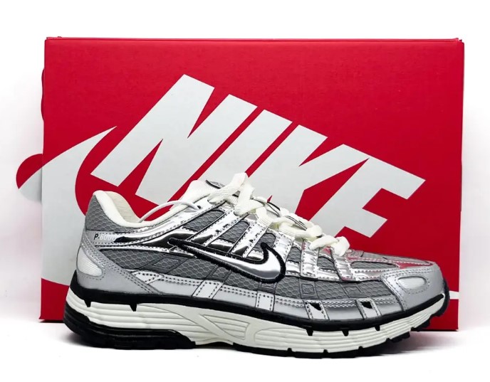 Nike P-6000 Metallic Silver Sail #3